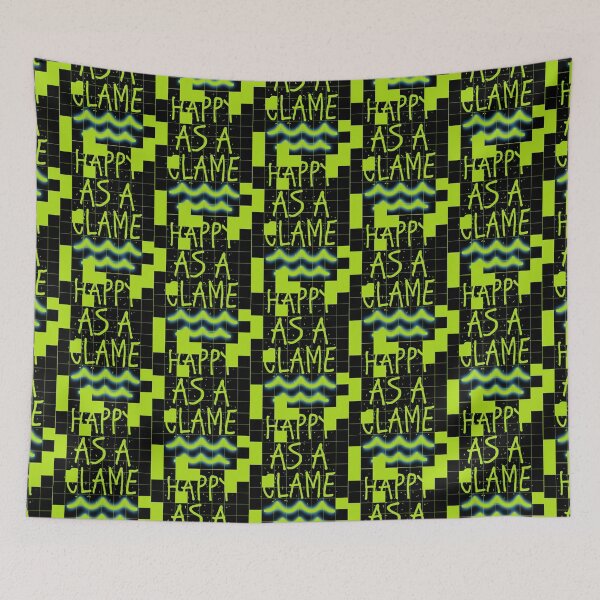 Item preview, Happy As A Clame designed and sold by JhonQuotes.