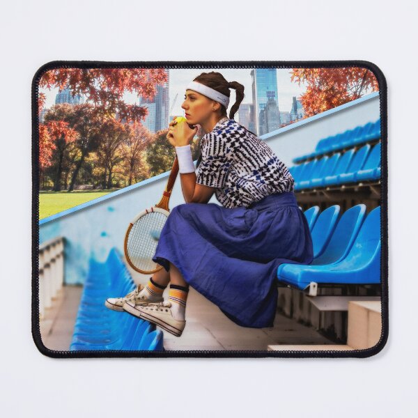 Item preview, Tennis Girl in the City Park designed and sold by BelchiorCanizo.