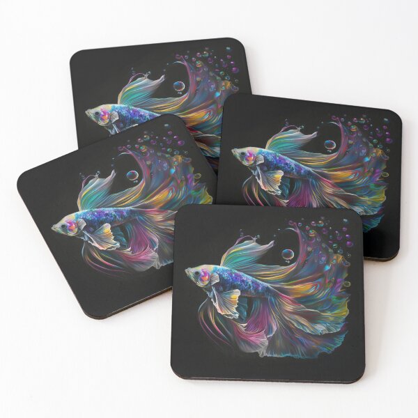 Item preview, Rainbow Betta fish designed and sold by BloodRubyz.