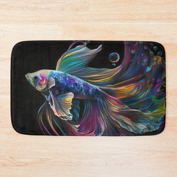 Item preview, Rainbow Betta fish designed and sold by BloodRubyz.