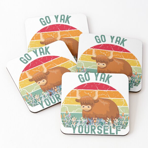 Item preview, Go Yak Yourself designed and sold by WunderByCali.