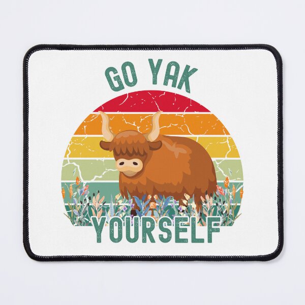 Item preview, Go Yak Yourself designed and sold by WunderByCali.