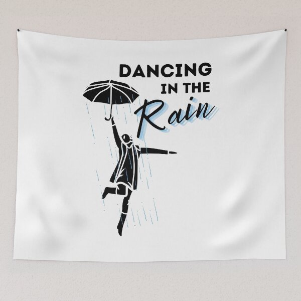Item preview, Dancing in the rain designed and sold by lonelyflight.