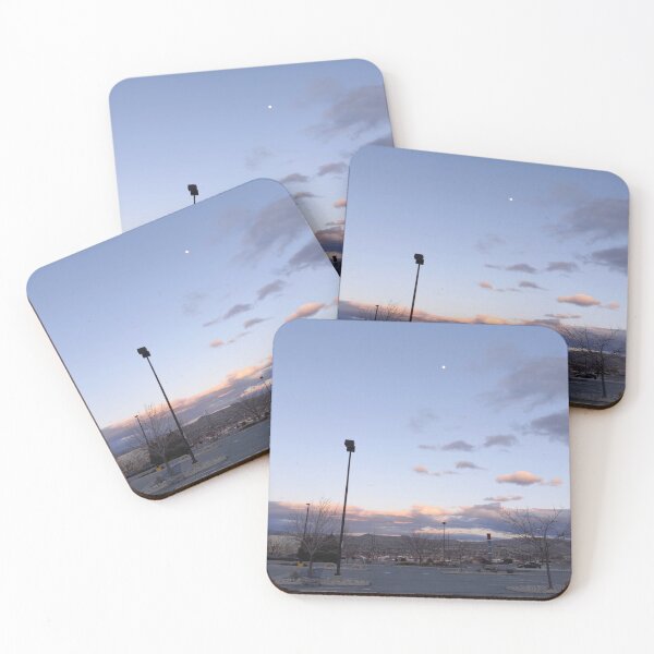 Item preview, daytime moon over walmart parking lot designed and sold by richard ely.