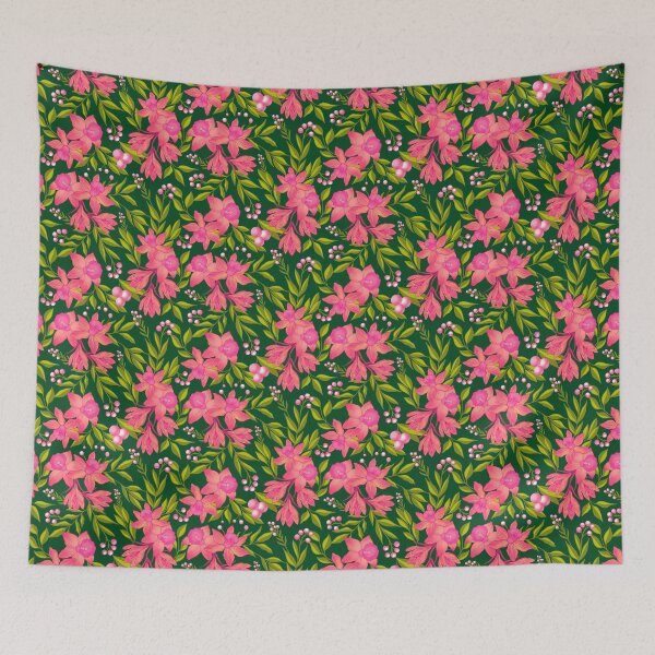 Item preview, Pink Daffodil Flower - Green designed and sold by JaselviiStudio.