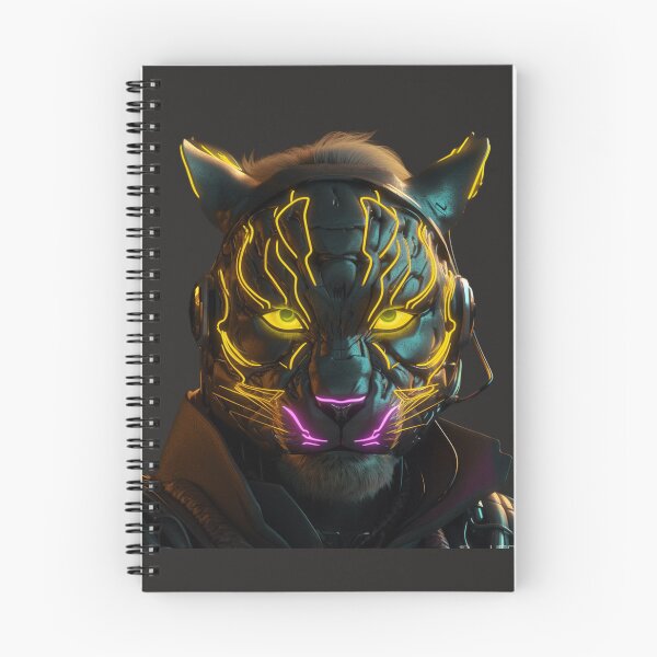 Item preview, Cyber Tiger Robot designed and sold by ArtisShops.