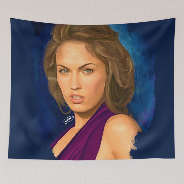 Item preview, Megan Fox Digital Painting designed and sold by KarimStudio.