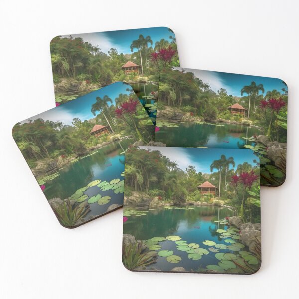 Item preview, A Verdant Haven: An Oasis of Scenic Treasures designed and sold by MonsterMatt87.