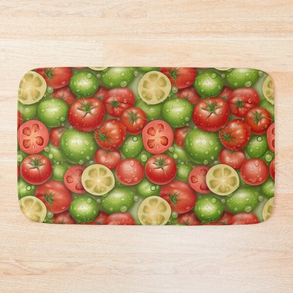 Item preview, Juicy Red and Green Tomates Galore designed and sold by CoolCrazyQuirky.
