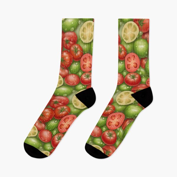 Item preview, Juicy Red and Green Tomates Galore designed and sold by CoolCrazyQuirky.