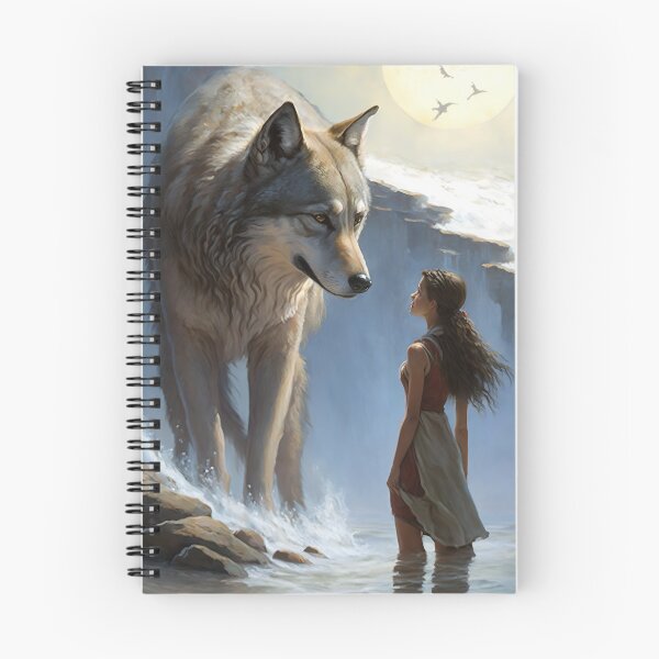 Item preview, Guardian of the Sea: The Wolf and the Woman designed and sold by wolfsavannah.
