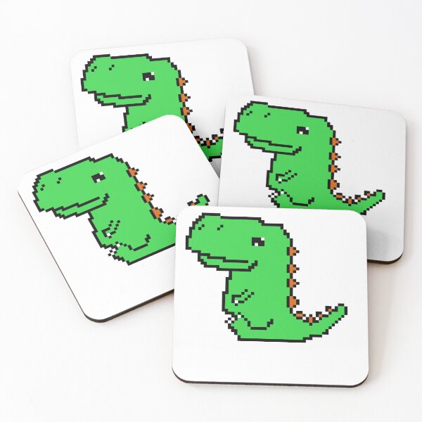 Item preview, Cute Pixel art dino  designed and sold by Nursey051.