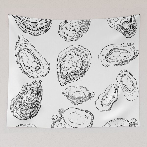 Item preview, Oyster Gifts, Foodie Seafood Lover designed and sold by BronikowskiART.