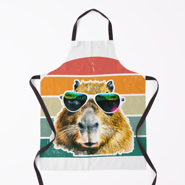 Item preview, Sunset cool Capybara designed and sold by WunderByCali.