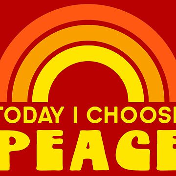 Artwork thumbnail, Today I Choose Peace by jitterfly