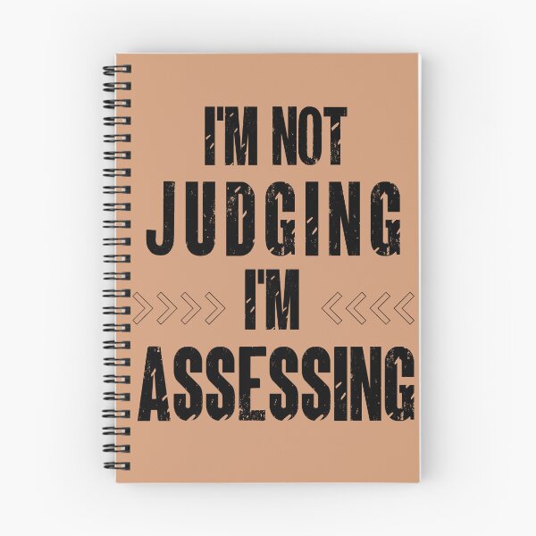 Item preview, I'm Not Judging I'm Assessing Funny Social Worker Essential T-Shirt Gift For Men and Women designed and sold by SaritasShop.