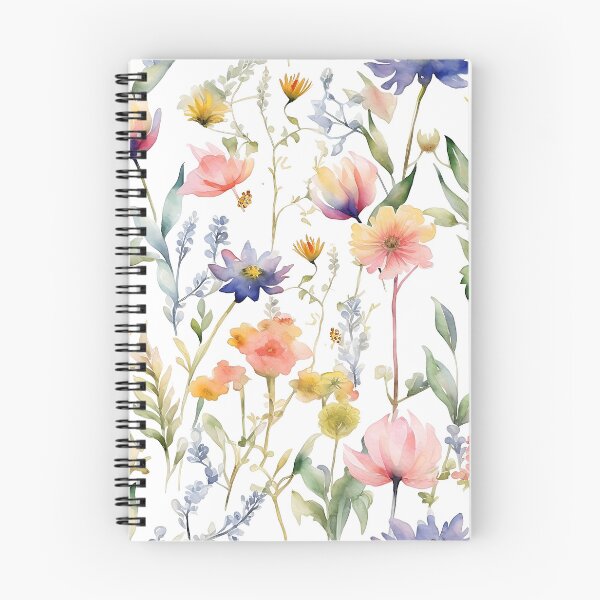 Item preview, Watercolor Wildflowers Pattern designed and sold by TheArtMage.