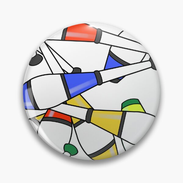 Item preview, Juggling clubs designed and sold by BumbleBearArtUK.