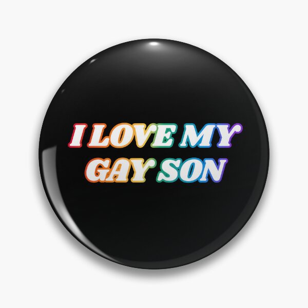Artikelvorschau, I love my gay son - Pride rainbow colors entworfen und verkauft von Inspirationmotivation.