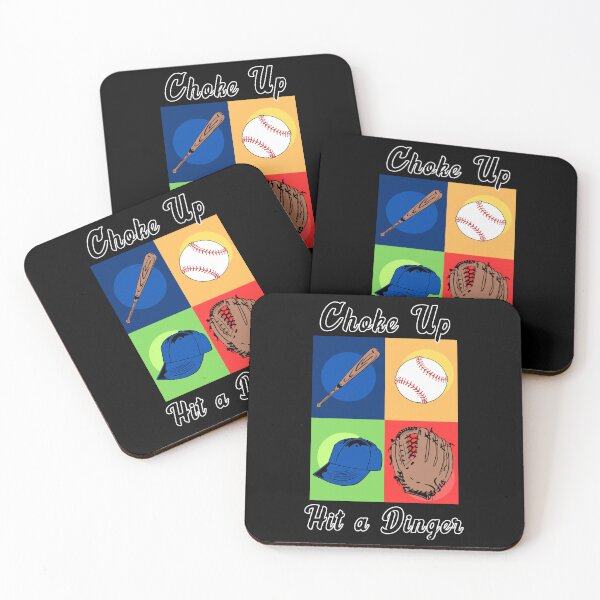 Item preview, Choke Up, Hit a Dinger - Baseball designed and sold by brindled.