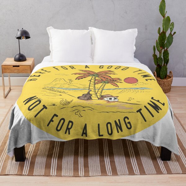 Item preview, Here for a good time not for a long time - yellow designed and sold by jechaiyells.