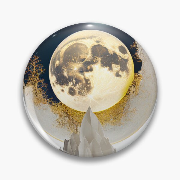 Item preview, Moon in a crystal ball designed and sold by dino-saur.