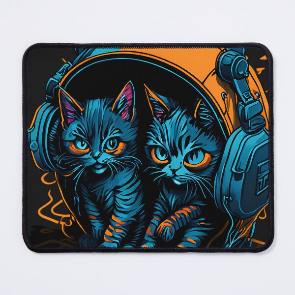 Item preview, Cats Headphone Helmet designed and sold by ArtsyWishesShop.