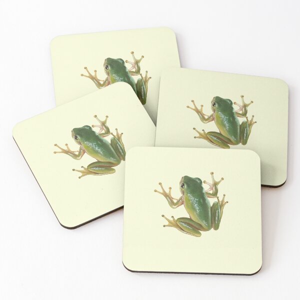 Item preview, American Green Tree Frog, Hyla cinerea, Scientific Illustration designed and sold by Nick Garnhart.