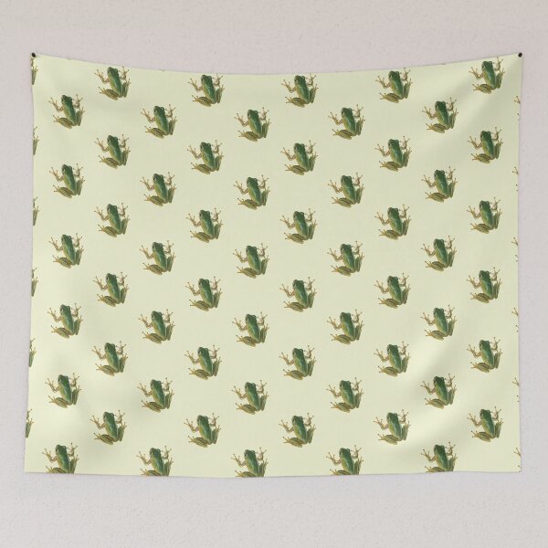 Item preview, American Green Tree Frog, Hyla cinerea, Scientific Illustration designed and sold by Nick Garnhart.