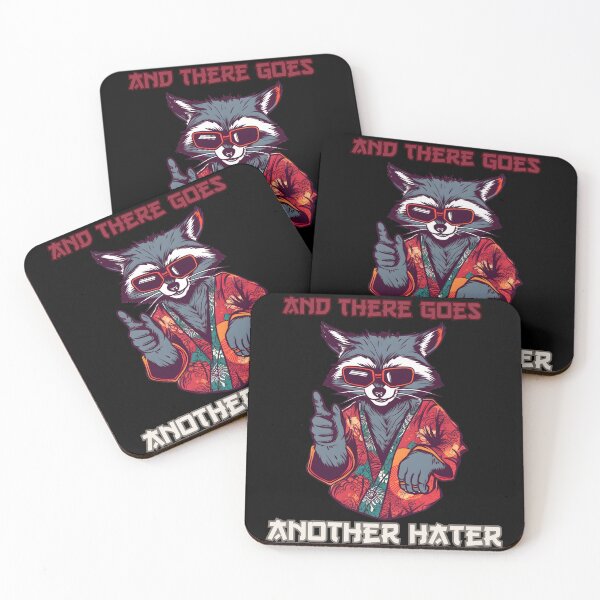 Item preview, And There Goes Another Hater Raccoon | Meme Funny designed and sold by DarkwoodLab.