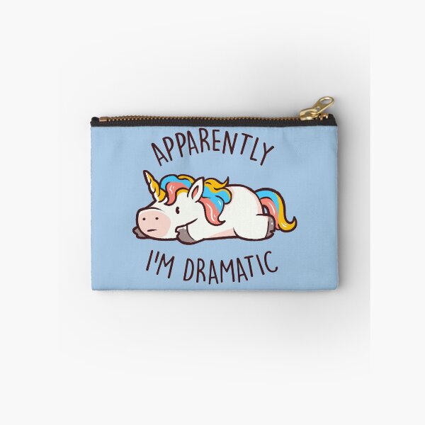 Item preview, Apparently I'm Dramatic - Cute Funny Unicorn Gift designed and sold by EduEly.