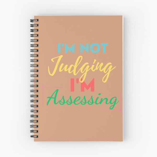 Item preview, I'm Not Judging I'm Assessing Funny Social Worker Essential T-Shirt Gift For Men and Women designed and sold by SaritasShop.