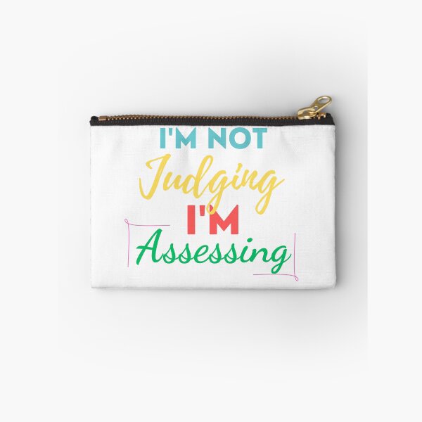 Item preview, I'm Not Judging I'm Assessing Funny Social Worker Essential T-Shirt Gift For Men and Women designed and sold by SaritasShop.