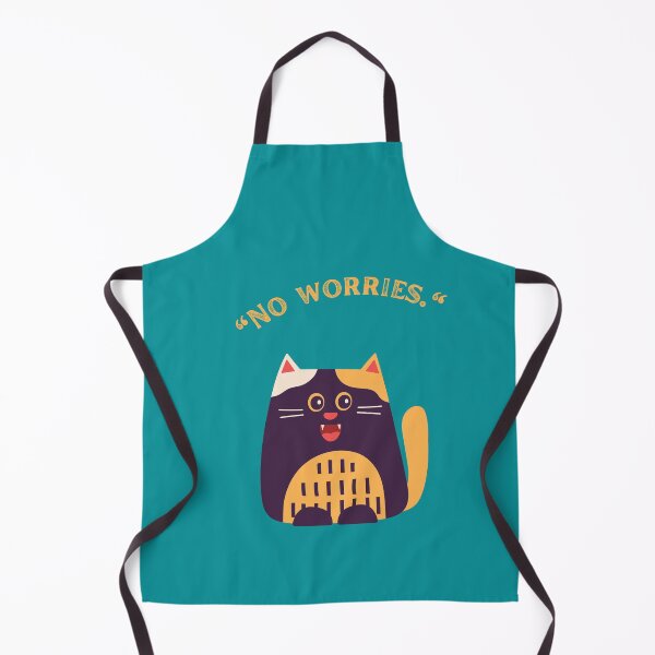 Item preview, Funny Kool Cat Idea, NO WORRIES designed and sold by Right-UR.