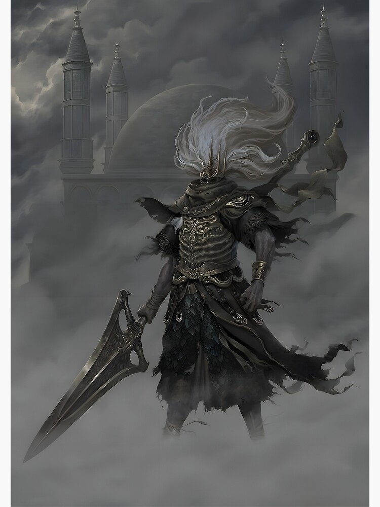 The Nameless King Fanart Poster For Sale By Greyo101 Redbubble   Flat,750x,075,f Pad,750x1000,f8f8f8 