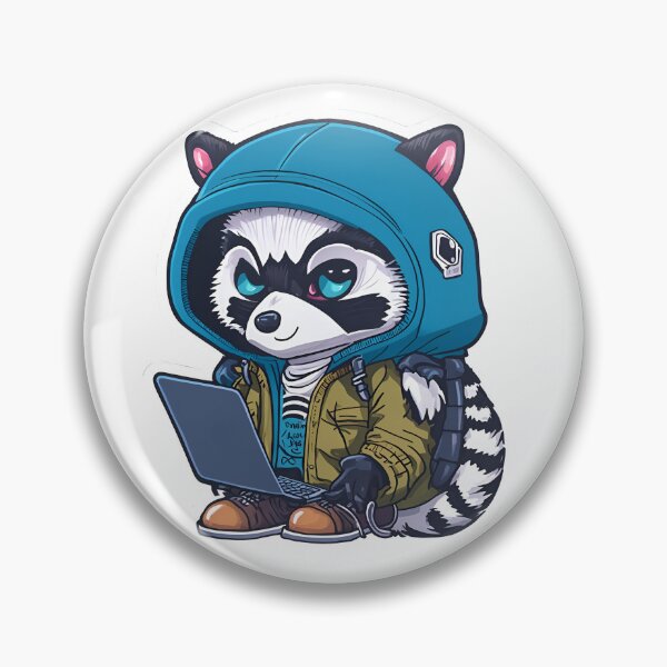 Item preview, Computer Hacking - Powered by Racoon! designed and sold by mukraker.