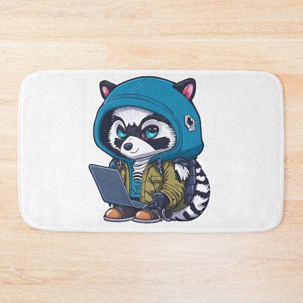 Item preview, Computer Hacking - Powered by Racoon! designed and sold by mukraker.