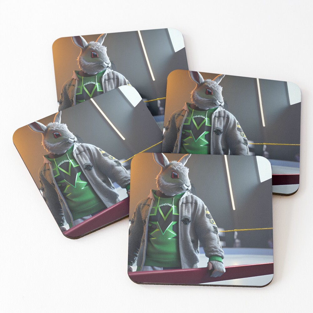 Item preview, Coasters (Set of 4) designed and sold by Web3Kend.
