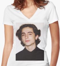 Timothée Women's Fitted V-Neck T-Shirt