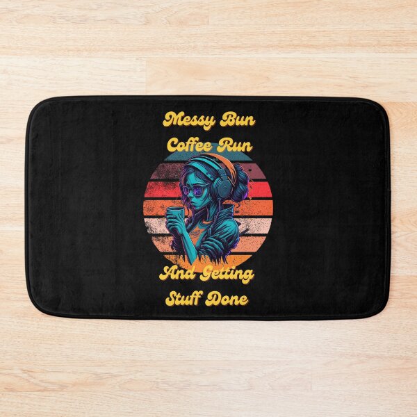 Item preview, Messy Bun Coffee Run and Getting Stuff Done - How to Look Cute and Stay Productive: The Messy Bun and Coffee Run Routine designed and sold by Chromatic-Art.