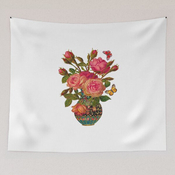 Item preview, Vintage Roses in the Vase  designed and sold by silviaol.