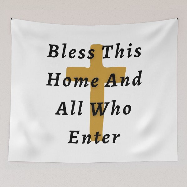 Item preview, Bless This Home And All Who Enter designed and sold by ArtisShops.