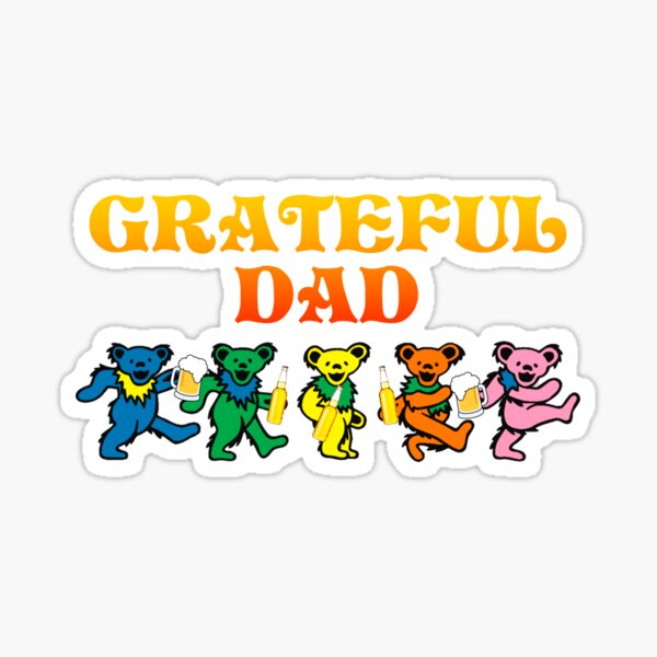 Grateful Dad Sticker