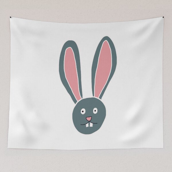 Item preview, The Terrified Bunny designed and sold by RepeatCandy.