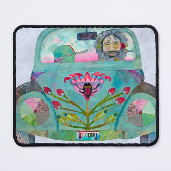 Item preview, Hippie in car designed and sold by karenpaytonart.
