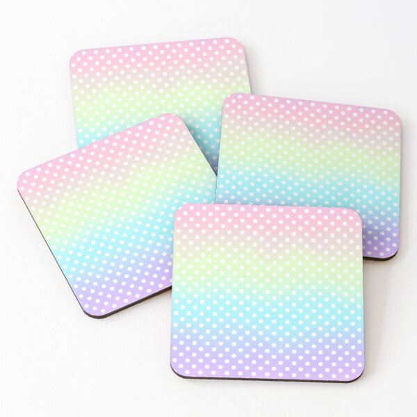 Item preview, polka dot pastel colors pattern designed and sold by cutecrazytshirt.