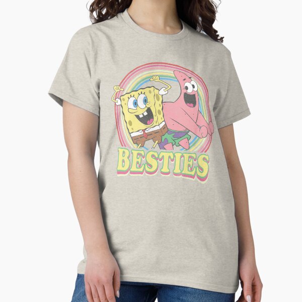 Vista previa del artículo con la obra «Bob Esponja Pantalones Cuadrados Patrick Star Besties», diseñado y vendido por FifthSun.