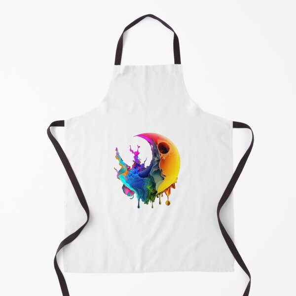 Item preview, luna pintada con tinta que rebota designed and sold by dino-saur.