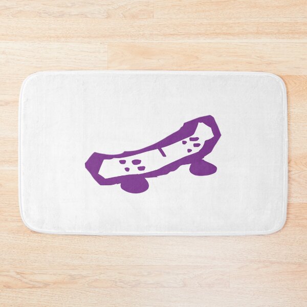 Item preview, Purple Skateboard Doodle designed and sold by NeonPinkTears.