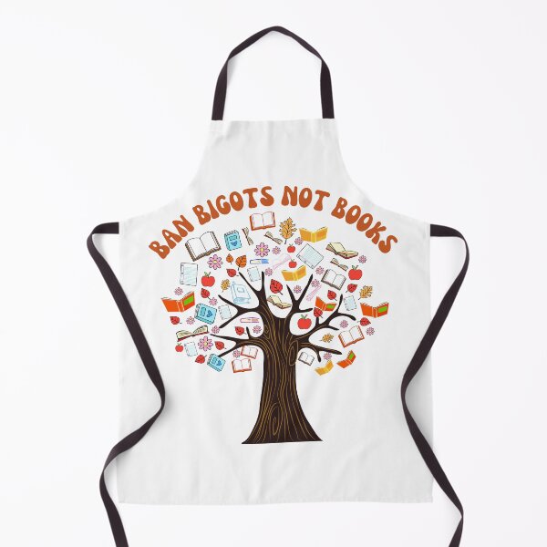 Item preview, Ban Bigots Not Books funny Quotes designed and sold by Mega Foo.